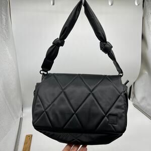 Shawn Killinger x IHKWIP Knotted Shoulder Bag Metallic Black
